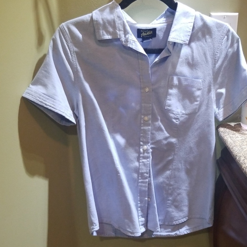 Austin Blue Button Down